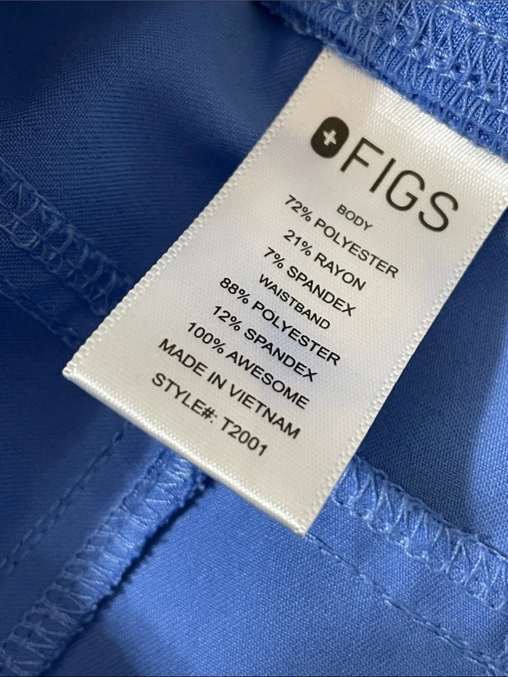 FIGS Axim 32” Cargo Scrub Pants size Large